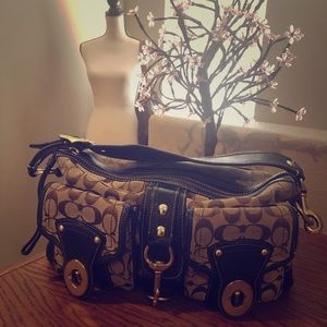 Authentic Large Coach Bag